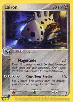 Lairon (Magnitude) - EX Ruby & Sapphire (Uncommon) [RS-37]