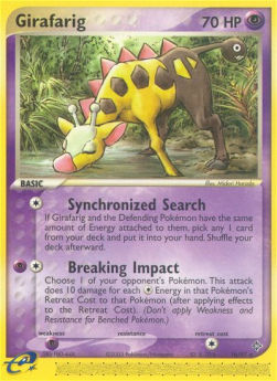 Girafarig - EX Dragon (Rare) [DR-16]
