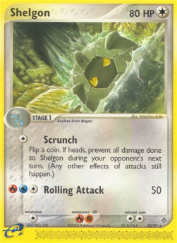 Shelgon (Scrunch) - EX Dragon (Rare) [DR-20]