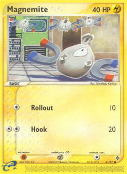 Magnemite (Rollout) - EX Dragon (Common) [DR-61]
