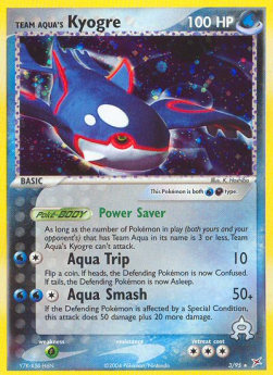 Team Aqua's Kyogre⁣ - EX Team Magma vs Team Aqua⁣ (Holo Rare)⁣ [3]