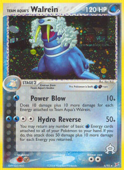 Team Aqua's Walrein⁣ - EX Team Magma vs Team Aqua⁣ (Holo Rare)⁣ [6]