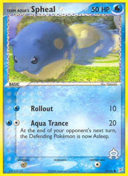 Team Aqua's Spheal (Rollout)⁣ - EX Team Magma vs Team Aqua⁣ (Common)⁣ [57]