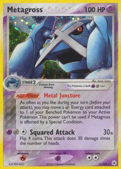 Metagross⁣ - EX Hidden Legends⁣ (Holo Rare)⁣ [11]