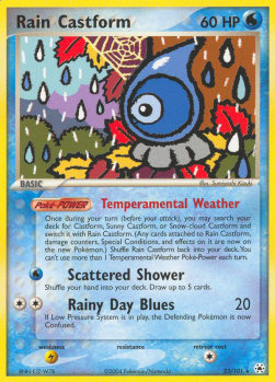 Rain Castform⁣ - EX Hidden Legends⁣ (Rare)⁣ [23]