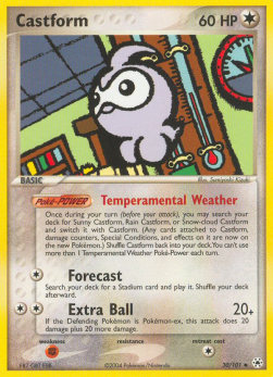 Castform⁣ - EX Hidden Legends⁣ (Uncommon)⁣ [30]