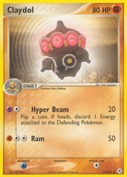 Claydol⁣ - EX Hidden Legends⁣ (Uncommon)⁣ [31]