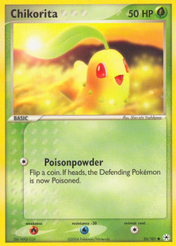 Chikorita⁣ - EX Hidden Legends⁣ (Common)⁣ [55]