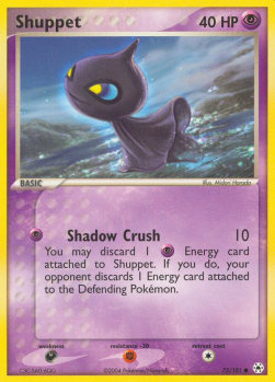 Shuppet⁣ - EX Hidden Legends⁣ (Common)⁣ [72]