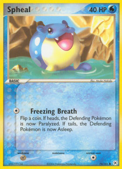 Spheal⁣ - EX Hidden Legends⁣ (Common)⁣ [74]