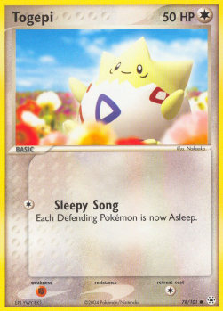Togepi⁣ - EX Hidden Legends⁣ (Common)⁣ [78]