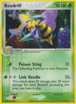 Beedrill⁣ - EX FireRed & LeafGreen⁣ (Holo Rare)⁣ [1]