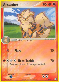 Arcanine⁣ - EX FireRed & LeafGreen⁣ (Rare)⁣ [18]