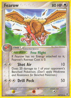 Fearow - EX FireRed & LeafGreen (Rare) [FL-24]