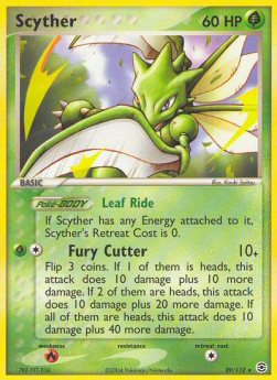 Scyther⁣ - EX FireRed & LeafGreen⁣ (Rare)⁣ [29]