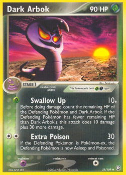 Dark Arbok⁣ - EX Team Rocket Returns⁣ (Uncommon)⁣ [29]