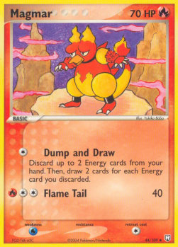Magmar⁣ - EX Team Rocket Returns⁣ (Uncommon)⁣ [44]