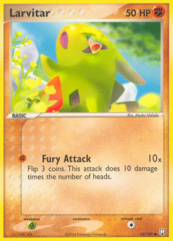 Larvitar (Fury Attack)⁣ - EX Team Rocket Returns⁣ (Common)⁣ [62]