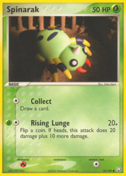 Spinarak⁣ - EX Team Rocket Returns⁣ (Common)⁣ [78]