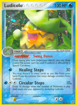 Ludicolo - EX Deoxys (Holo Rare) [DX-10]