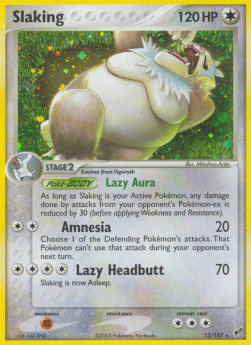 Slaking⁣ - EX Deoxys⁣ (Holo Rare)⁣ [15]