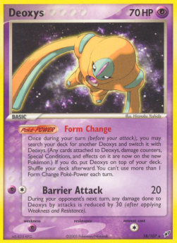 Deoxys⁣ - EX Deoxys⁣ (Rare)⁣ [18]