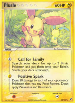 Plusle⁣ - EX Deoxys⁣ (Uncommon)⁣ [44]
