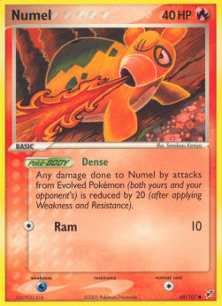 Numel⁣ - EX Deoxys⁣ (Common)⁣ [68]