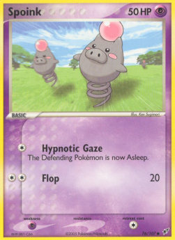 Spoink⁣ - EX Deoxys⁣ (Common)⁣ [76]