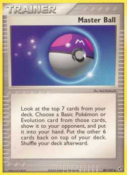 Master Ball⁣ - EX Deoxys⁣ (Uncommon)⁣ [88]