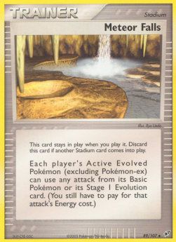 Meteor Falls⁣ - EX Deoxys⁣ (Uncommon)⁣ [89]