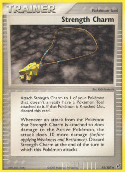 Strength Charm⁣ - EX Deoxys⁣ (Uncommon)⁣ [92]