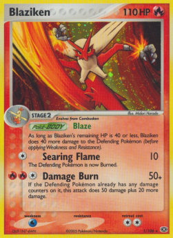 Blaziken⁣ - EX Emerald⁣ (Holo Rare)⁣ [1]