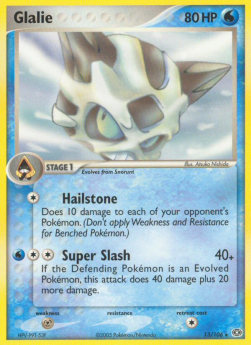 Glalie⁣ - EX Emerald⁣ (Rare)⁣ [13]