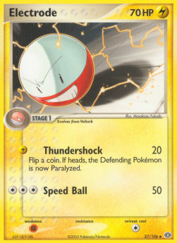 Electrode⁣ - EX Emerald⁣ (Uncommon)⁣ [27]