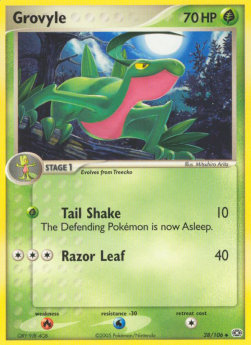 Grovyle⁣ - EX Emerald⁣ (Uncommon)⁣ [28]