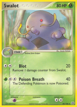 Swalot⁣ - EX Emerald⁣ (Uncommon)⁣ [40]