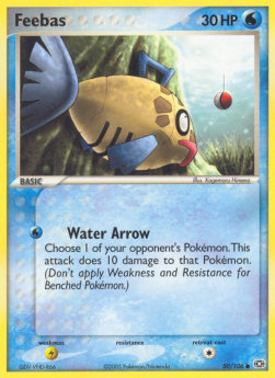 Feebas⁣ - EX Emerald⁣ (Common)⁣ [50]