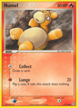 Numel (Collect)⁣ - EX Emerald⁣ (Common)⁣ [57]