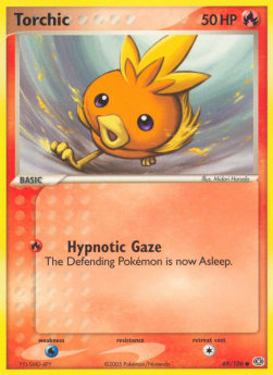 Torchic⁣ - EX Emerald⁣ (Common)⁣ [69]
