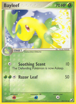 Bayleef⁣ - EX Unseen Forces⁣ (Uncommon)⁣ [35]