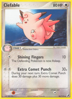 Clefable⁣ - EX Unseen Forces⁣ (Uncommon)⁣ [36]