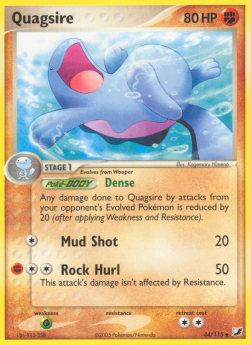 Quagsire⁣ - EX Unseen Forces⁣ (Uncommon)⁣ [44]