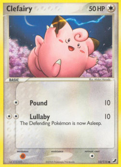 Clefairy⁣ - EX Unseen Forces⁣ (Common)⁣ [53]