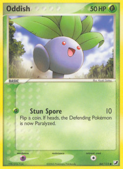Oddish⁣ - EX Unseen Forces⁣ (Common)⁣ [64]