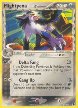 Mightyena δ Delta Species - EX Delta Species (Rare) [DS-24]