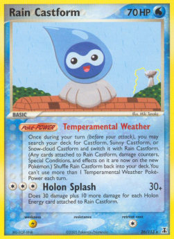 Rain Castform - EX Delta Species (Rare) [DS-26]