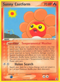 Sunny Castform⁣ - EX Delta Species⁣ (Rare)⁣ [31]