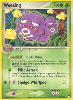 Weezing⁣ - EX Delta Species⁣ (Rare)⁣ [33]