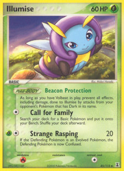 Illumise⁣ - EX Delta Species⁣ (Uncommon)⁣ [45]